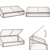 New Drivhus 110x58,5x39 cm grantræ grå - Drivhus - Drivhuse - Home & Living Drivhus