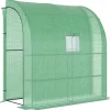 Clearance Drivhus, 200x100x215 cm, Grøn Drivhus