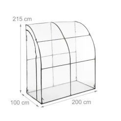 Drivhus^Drivhus, 215x200x100 cm, Transparent