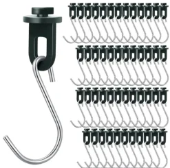 Haveduge^Drivhusklemmer med S-kroge, 50-pak