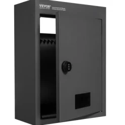Postkasser & Brevindkast^Drop Box, 31.8x16x42.9 cm, Sort, Stål