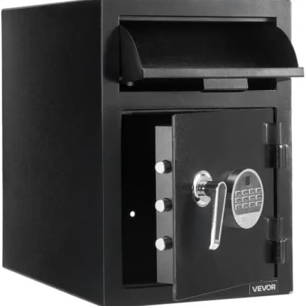 Discount Drop Safe, 50,8x35,5x50,8 cm, Sort, Stål Pengeskabe