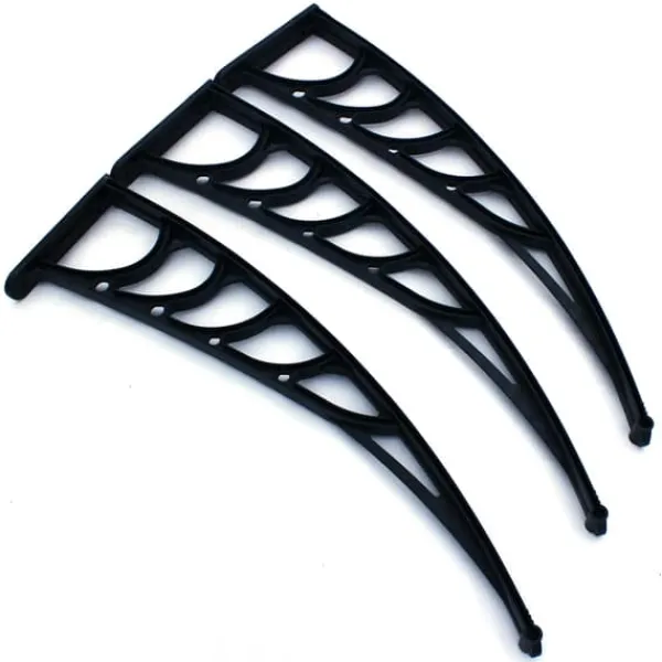 Buer, Spalier, Lysthuse Uden Tag^Dørtag/Dørskærm - 150 cm - Polycarbonat - Aluminiumsramme - UV-beskyttelse - Vægmonteret - Lysegrå