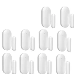 Sensorer Til Sikkerhedssystemer^Dørvindussensor, Smart Home Integration, Kraftfuldt Alarmsystem,10PCS