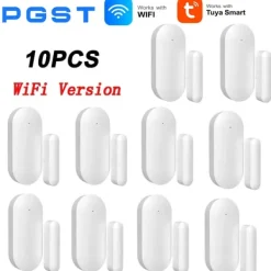 Sensorer Til Sikkerhedssystemer^Dørvindussensor, Smart Home Integration, Kraftfuldt Alarmsystem,10PCS