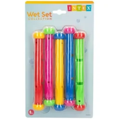 Pool- & Spatilbehør^Dykke legetøj, som kan nedsænkes Intex 5 Dele (12 enheder)