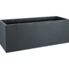 Krukker & Plantebeholdere^EDA PLASTIQUE Graphit Up Planteringskärl - 57 L - 79.5 x 29.5 x 29.5 cm - Antracitgrå