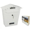 Discount Edm Klassisk Postkasse With 2 Keys 295x105x355 Mm Hvid Postkasser & Brevindkast