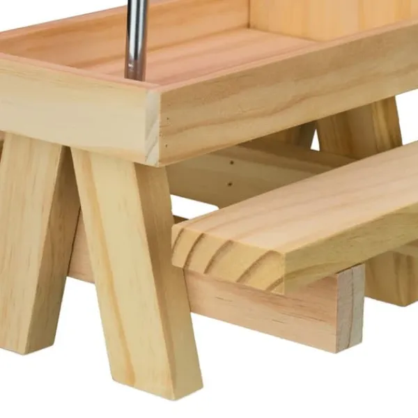 Discount Egern Bord, 29x28x28 cm, Multifarvet Til Fugle & Småvildt