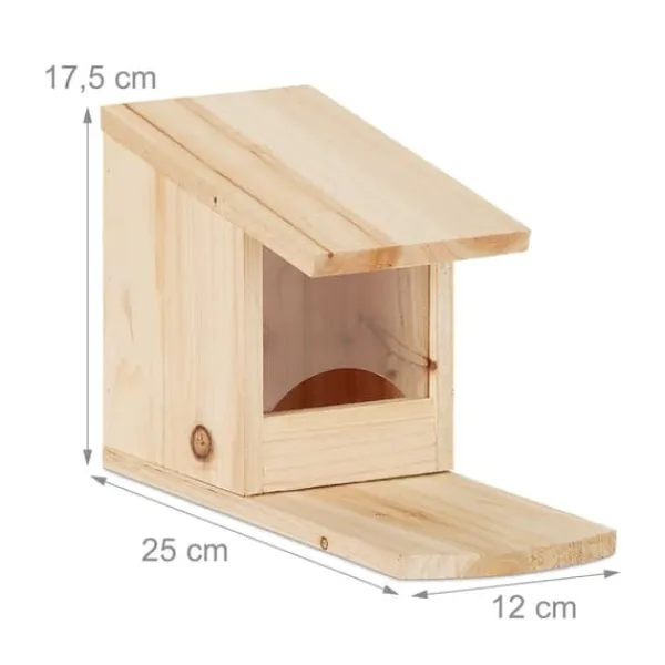 Best Egern Foderbræt, 17,5x12x25 cm, Grøn Til Fugle & Småvildt