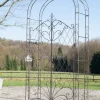 Buer, Spalier, Lysthuse Uden Tag^Eksklusiv Iron Rose Arch - Climbing Aid - Holdable & Elegant Design - Garden Accessory