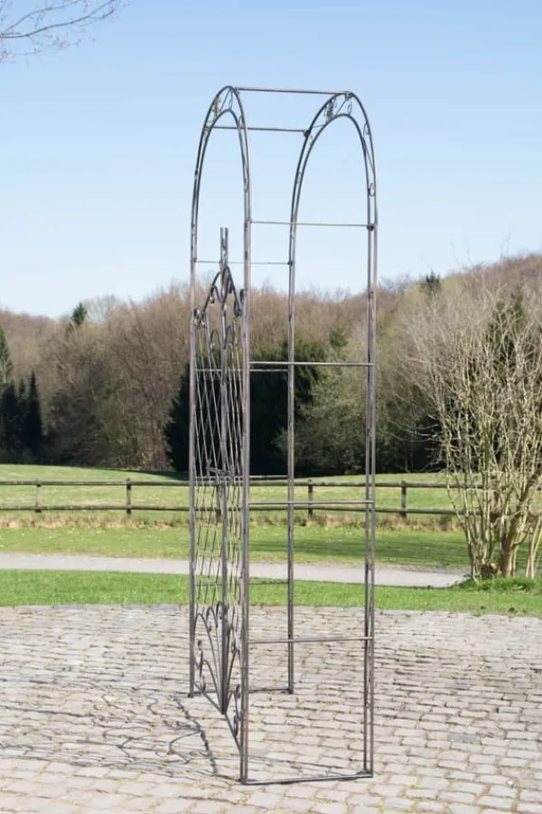 Buer, Spalier, Lysthuse Uden Tag^Eksklusiv Iron Rose Arch - Climbing Aid - Holdable & Elegant Design - Garden Accessory