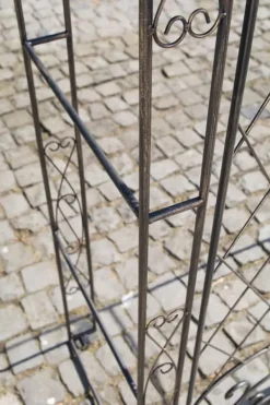 Buer, Spalier, Lysthuse Uden Tag^Eksklusiv Iron Rose Arch - Climbing Aid - Holdable & Elegant Design - Garden Accessory