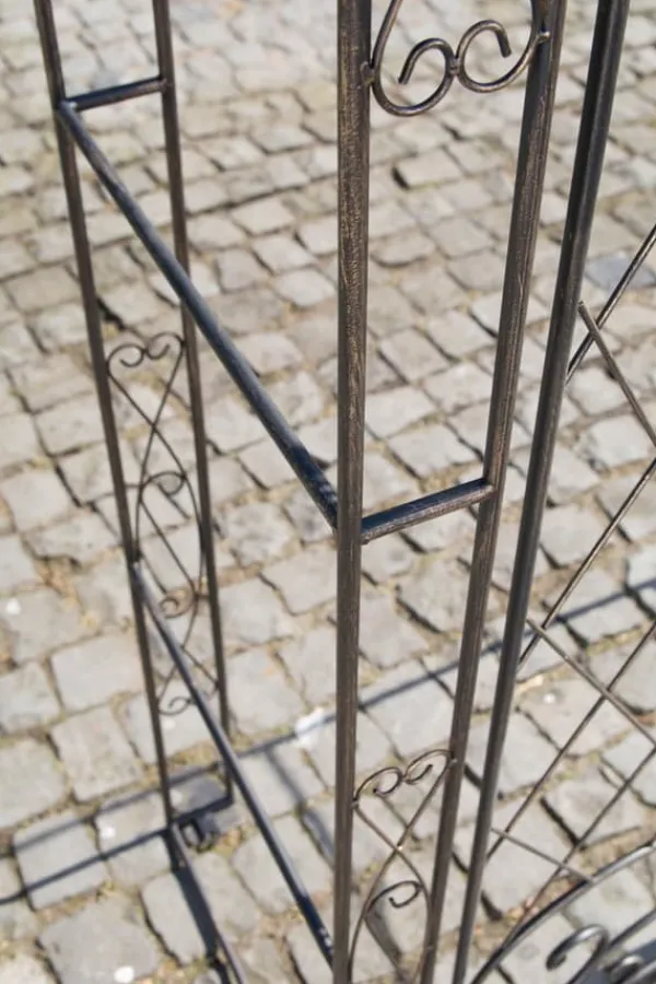 Buer, Spalier, Lysthuse Uden Tag^Eksklusiv Iron Rose Arch - Climbing Aid - Holdable & Elegant Design - Garden Accessory