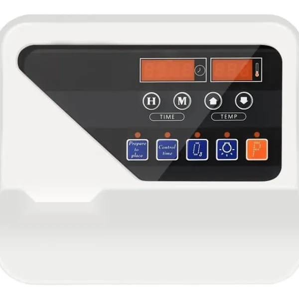 Sauna^Ekstern saunavarmer controller til 3KW-9KW. Kontroller tid og temperatur fra 40-105°C effektivt.
