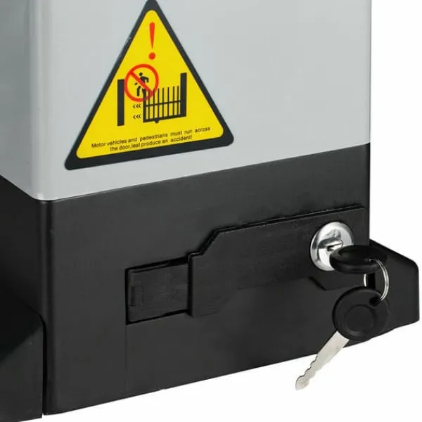 Outlet Elektrisk Skydeportåbner, 750W Motorstyrke, Op til 2000kg Kapacitet, Fjernbetjent Betjening Skure, Garager & Carports