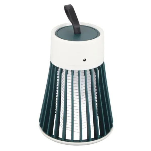 Sale Elektrisk USB Genopladelig Fluefælde Lampe til Indoor Outdoor - Grøn Fluesmækkere