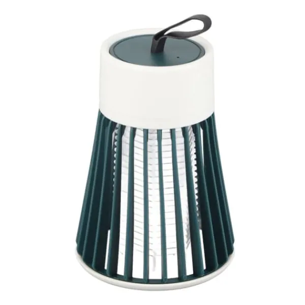 Sale Elektrisk USB Genopladelig Fluefælde Lampe til Indoor Outdoor - Grøn Fluesmækkere