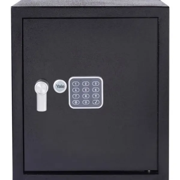 Pengeskabe^Elektronisk pengeskab - YALE - YSV/390/DB2 - Stor 40L - 39x35x36cm