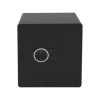 Pengeskabe^Elektronisk sikkerhedsskab, kombinationslås, holdbart design,sort