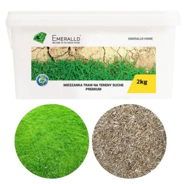 Husqvarna Frø^EMERALLD HOME Græstørre områder Premium 2 kg