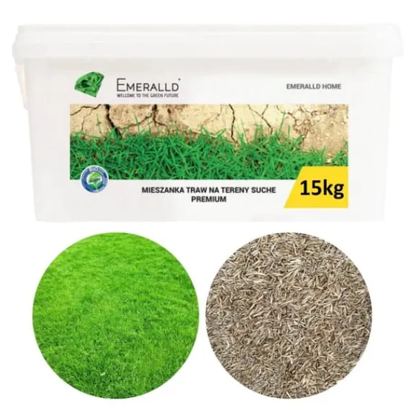 EMERALLD HOME Græstørre områder Premium 15 kg Frø