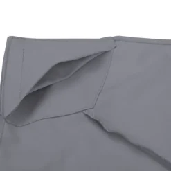Online Erstatningstag 3x3 m til metalpavillon, vejrbestandigt polyester, mørkegrå Telte & Lysthuse