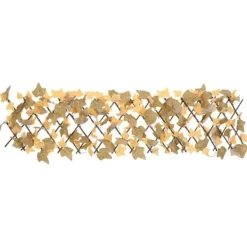 Buer, Spalier, Lysthuse Uden Tag^Espalier med kunstige ahornblade - 5 stk. | Størrelse: 180x30 cm | Farve: Orange