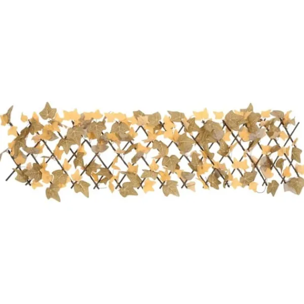 Buer, Spalier, Lysthuse Uden Tag^Espalier med kunstige ahornblade - 5 stk. | Størrelse: 180x30 cm | Farve: Orange