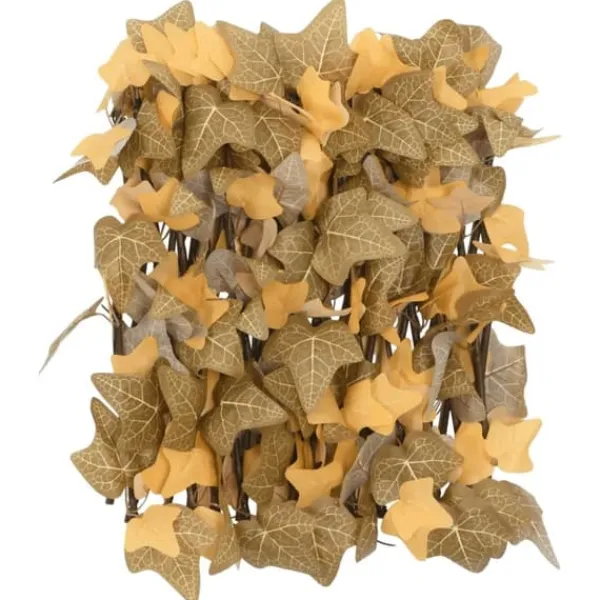 Buer, Spalier, Lysthuse Uden Tag^Espalier med kunstige ahornblade - 5 stk. | Størrelse: 180x30 cm | Farve: Orange