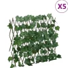 Online Espalier med kunstige vinblade - Udvidelig | Størrelse: 190x60 cm | Farve: Grøn Buer, Spalier, Lysthuse Uden Tag