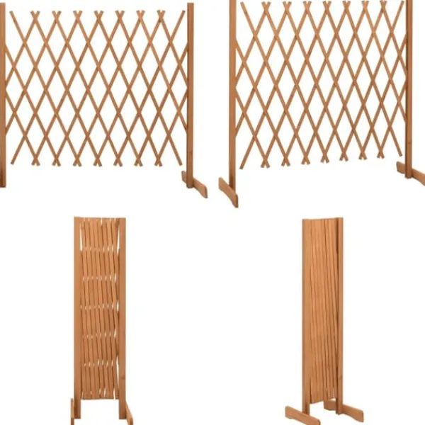 Discount Espalier til haven 180x100 cm massivt fyrretræ orange - Espalier - Espalierer - Home & Living Buer, Spalier, Lysthuse Uden Tag