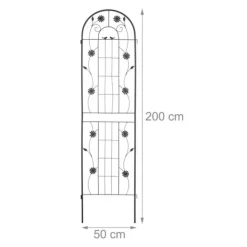 Discount Espalier, 200x50x1,5 cm, Sort Buer, Spalier, Lysthuse Uden Tag