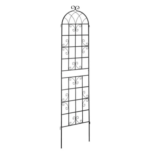 Buer, Spalier, Lysthuse Uden Tag^Espalier-sæt, 150x50x1,5 cm, Sort