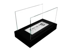 Hot Ethanol pejs Pejs Bio-pejs Fritstående biopejs HOME Bioethanolbrænder 36 x 22 x 18 cm sort TÜV certifikat økologisk pejs Bio kedel Pejse