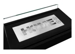 Outlet Ethanol pejs Pejs Bio-pejs Fritstående biopejs HOME Bioethanolbrænder 36 x 22 x 18 cm sort TÜV certifikat økologisk pejs Bio kedel Pejse