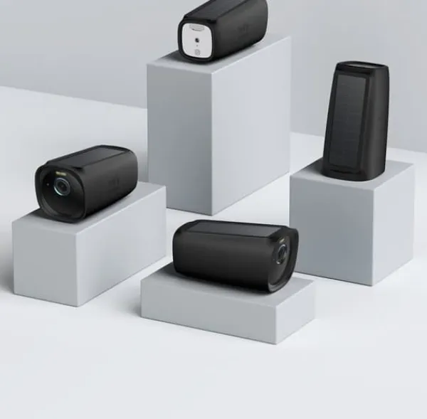 Sikkerhedsmonitorer & Videokameraer^eufy security -eufyCam 3 Skin (2-pak) - beskyttende hus til eufyCam 3 - nem at installere - beskyttelse mod UV-stråler og regn