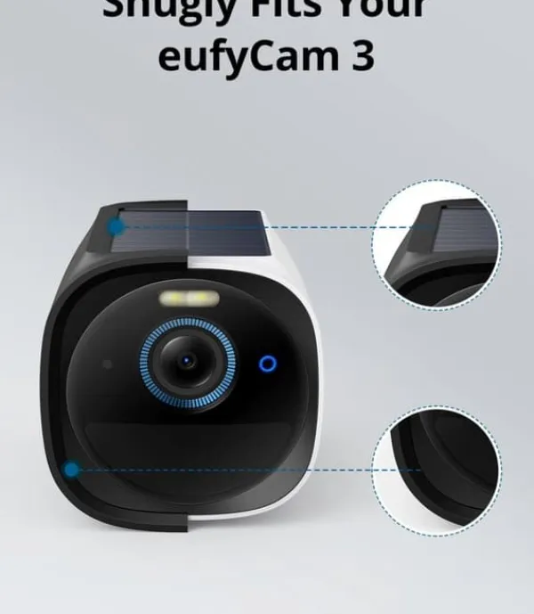 Sikkerhedsmonitorer & Videokameraer^eufy security -eufyCam 3 Skin (2-pak) - beskyttende hus til eufyCam 3 - nem at installere - beskyttelse mod UV-stråler og regn