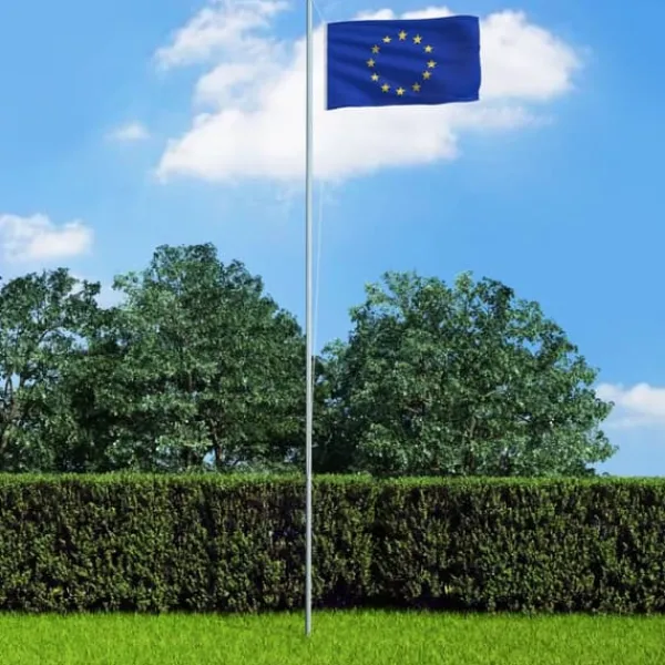 Hot Europaflag i holdbart polyester - Patriotisk dekoration | Størrelse: 90x150 cm Flag & Vindposer