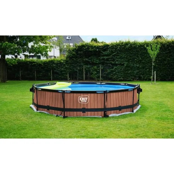 Pool- & Spatilbehør^EXIT pool bund-cover 400x200cm - grå