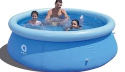 Viking Choice Pool- & Spatilbehør^Familievenligt oppusteligt svømmebassin med filterpumpe og tilbehør, 305 cm diameter