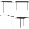 Telte & Lysthuse^Fast markise 3x2,4 m antracitgrå - Pavillon - Pavilloner - Home & Living