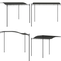 Telte & Lysthuse^Fast markise 3x2,4 m antracitgrå - Pavillon - Pavilloner - Home & Living