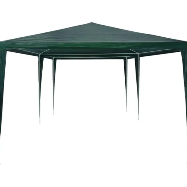 Telte & Lysthuse^Festtelt 3x6 m - UV- & vandafvisende polyethylen | Farve: Grøn | Størrelse: 3x6 m