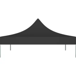 Online Festtelte & havepavilloner – tage - Living tag til festtelt 3x3 m 270 g/m² sort Telte & Lysthuse