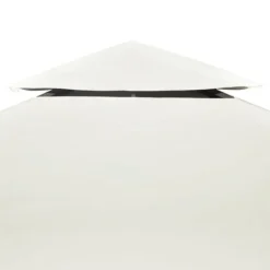 Hot Festtelte & havepavilloner – tage - Living baldakin til pavillon 3x3 m 310 g/m² cremehvid Telte & Lysthuse
