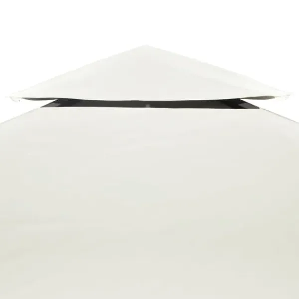 Hot Festtelte & havepavilloner – tage - Living baldakin til pavillon 3x3 m 310 g/m² cremehvid Telte & Lysthuse