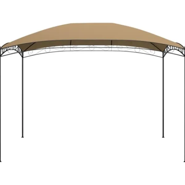 Festtelte & havepavilloner - Living pavillon 3x4x2,65 m 180 g/m² gråbrun Telte & Lysthuse