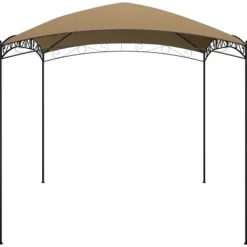 Festtelte & havepavilloner - Living pavillon 3x4x2,65 m 180 g/m² gråbrun Telte & Lysthuse