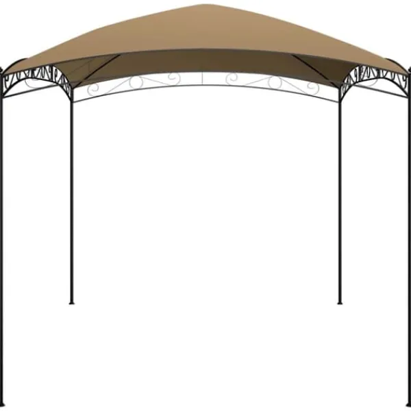 Festtelte & havepavilloner - Living pavillon 3x4x2,65 m 180 g/m² gråbrun Telte & Lysthuse